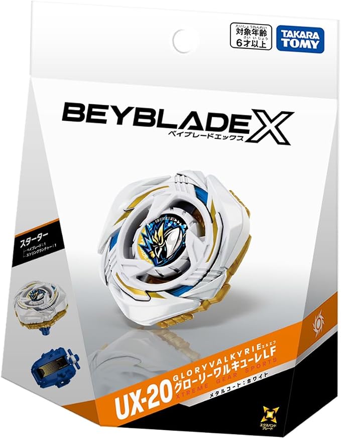 Takara Tomy Beyblade X UX-20 Starter Glorious Valkyrie LF