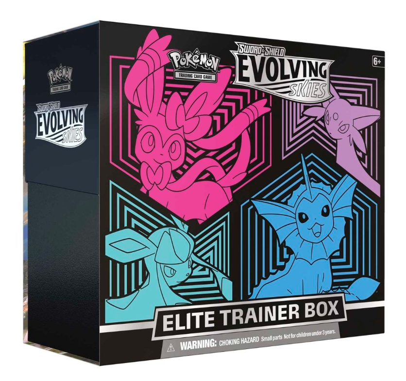 Evolving Sky Etb with acrylic case Sealed and New - Vapreon